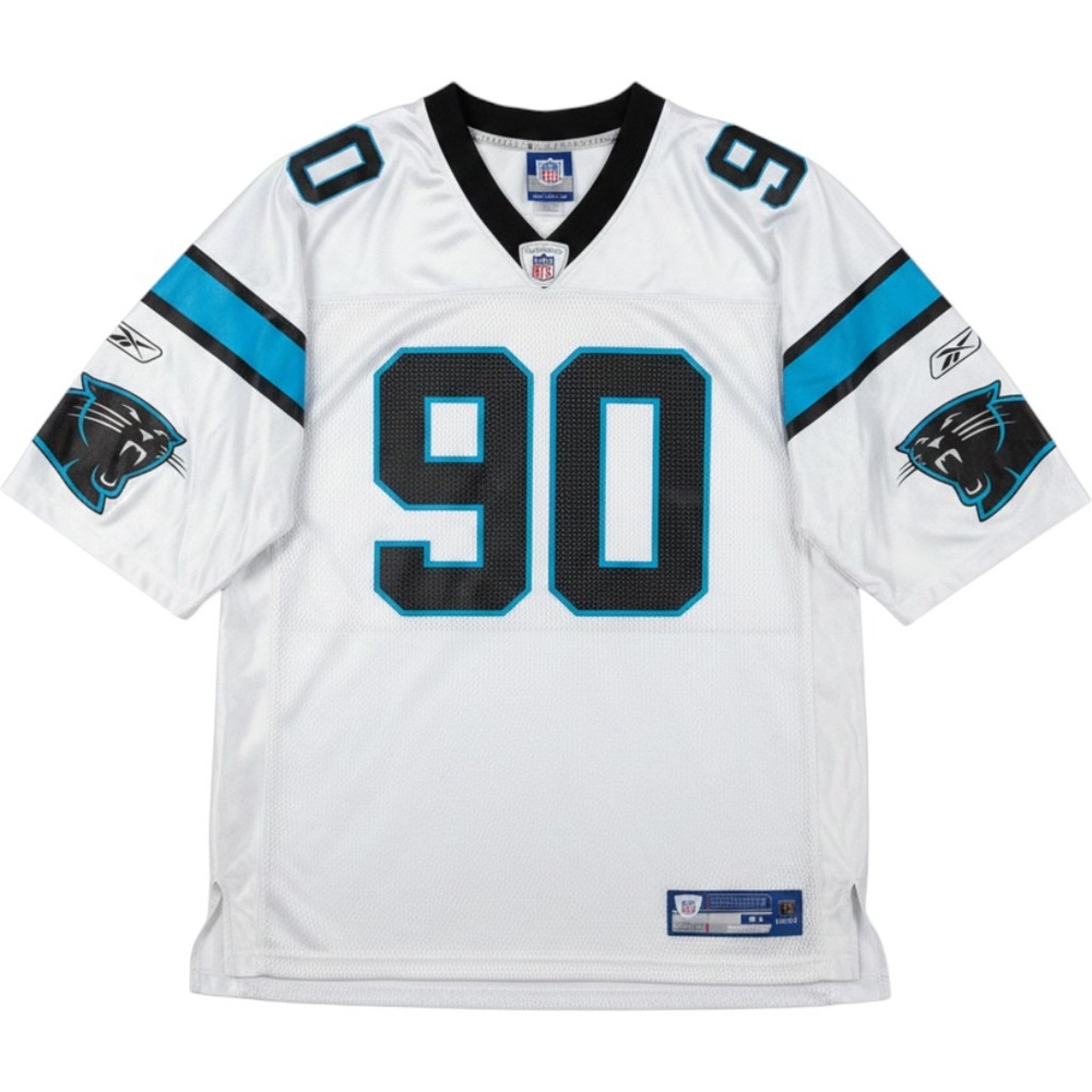Vintage Y2K Reebok Julius Peppers #90 Panthers Jersey XL NFL On Field